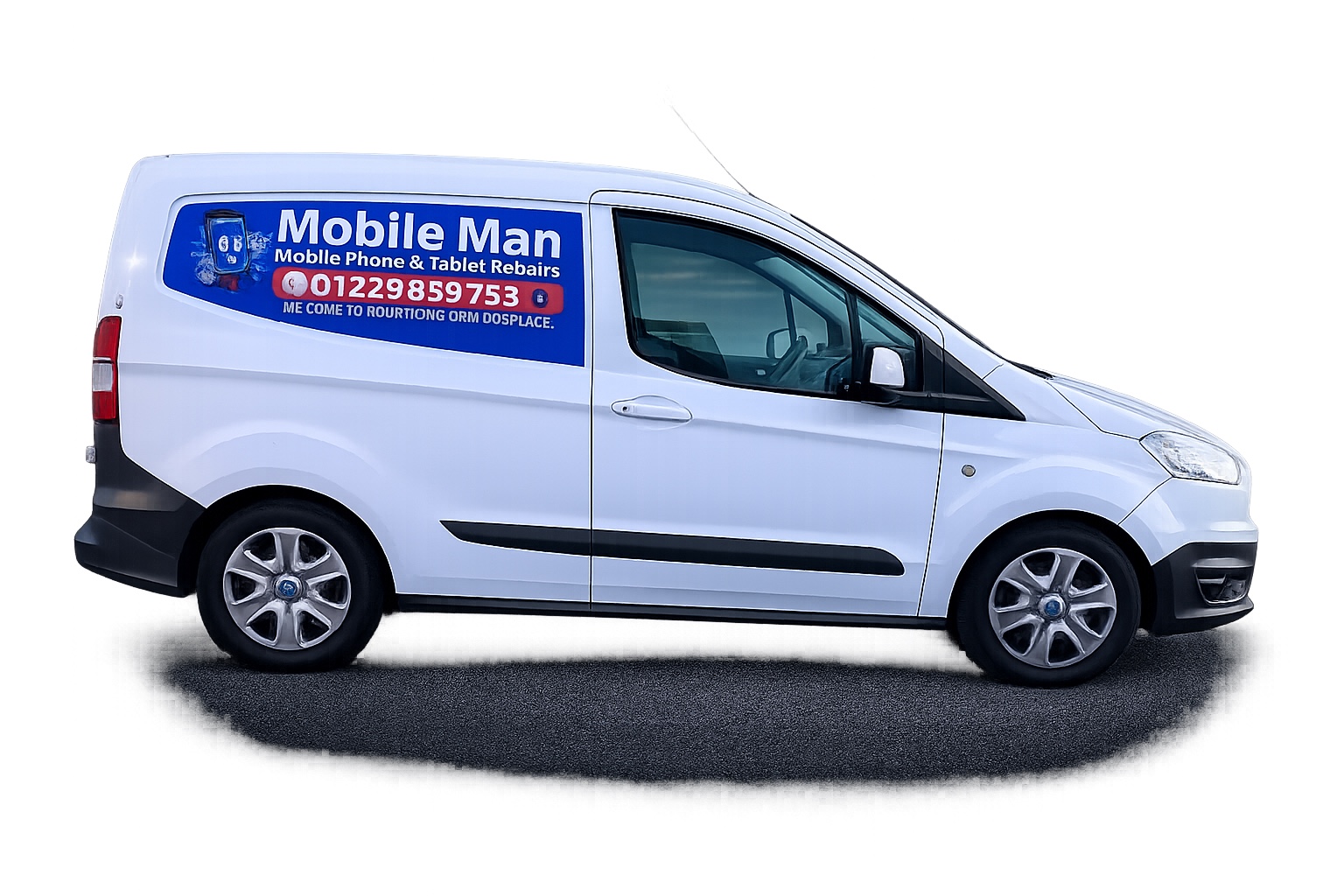 Mobile Man phone and tablet repair van